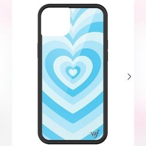 iPhone 14 Wildflower latte love blue moon case